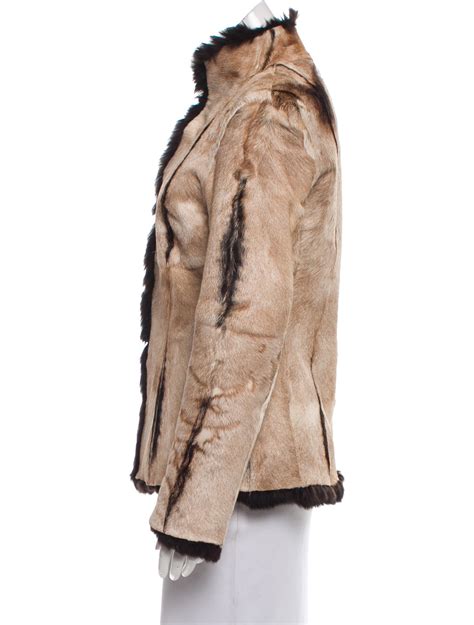 gucci lined shearling jacket women|gucci leather jacket for women.